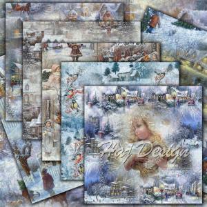 Winter Story - Digital Collage Sheet - Digital..