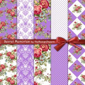 Secret Memories - Digital Collage Sheet - Digital..